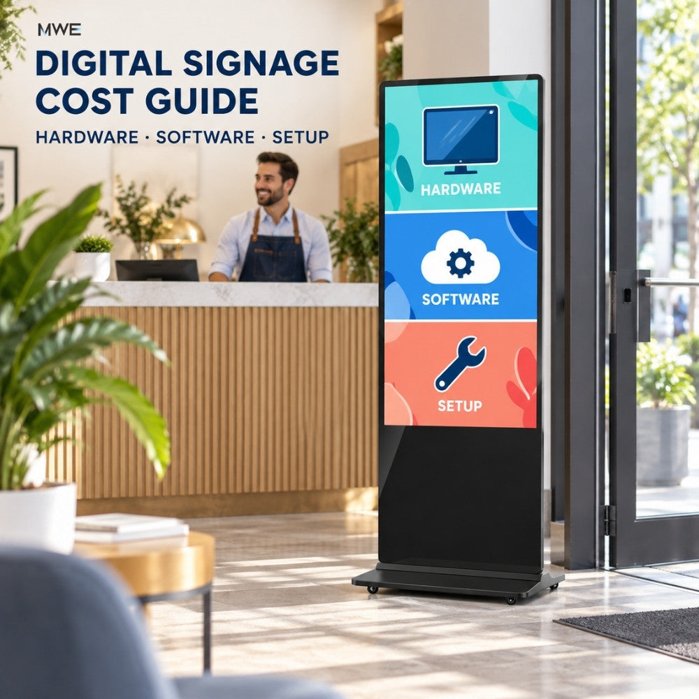 Digital Signage Cost in 2026: Hardware, Software, Installation, and Real Budget Examples