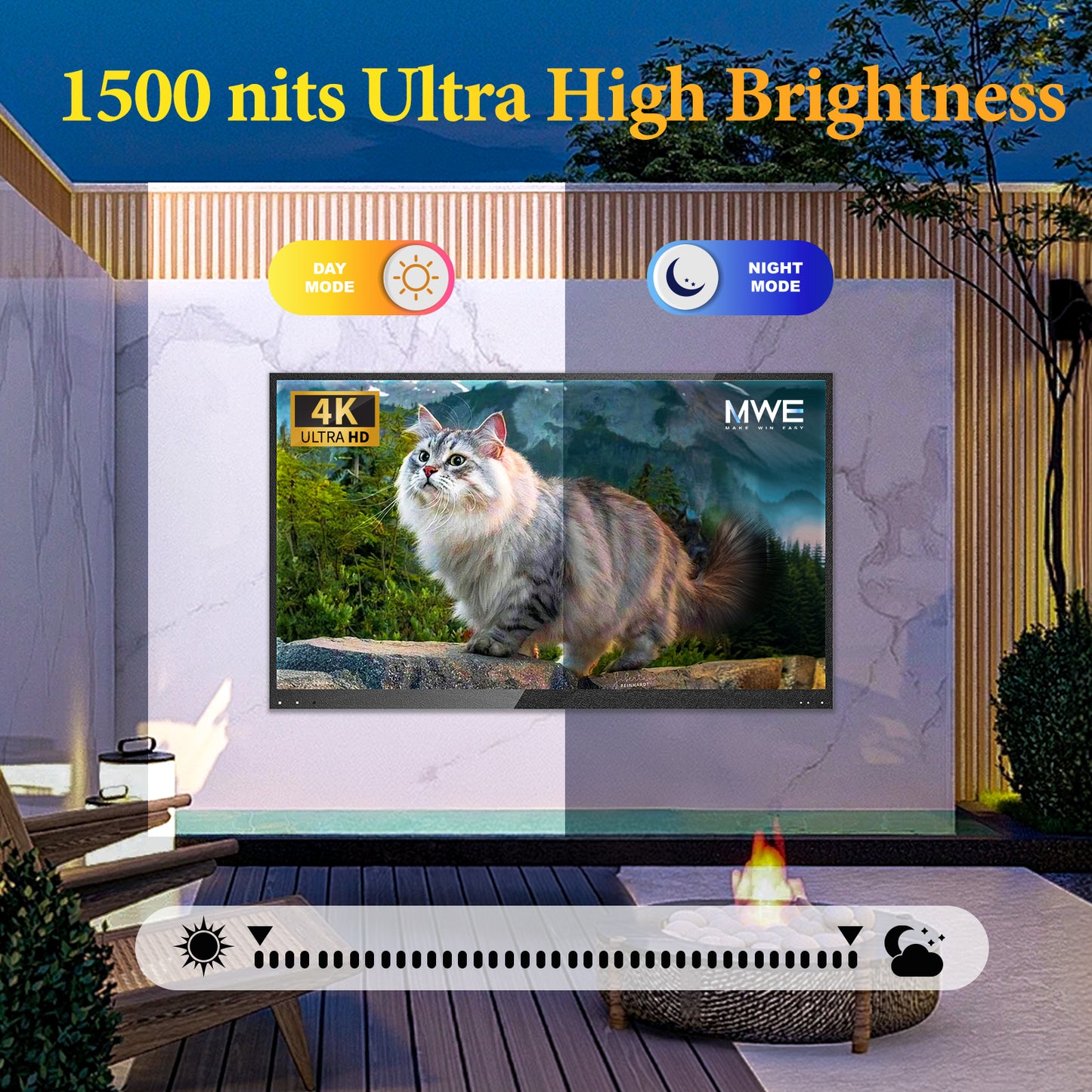 MWE 55" Outdoor TV