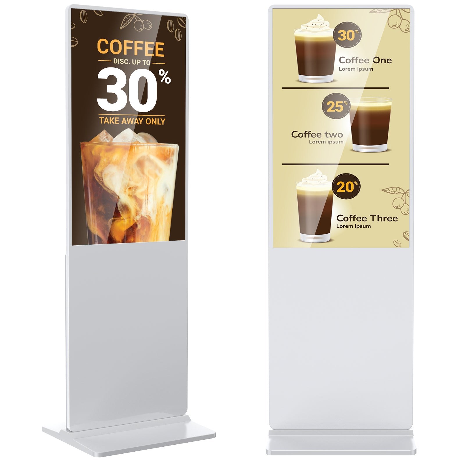 MWE Floor standing Digital Signage 32" - 65"