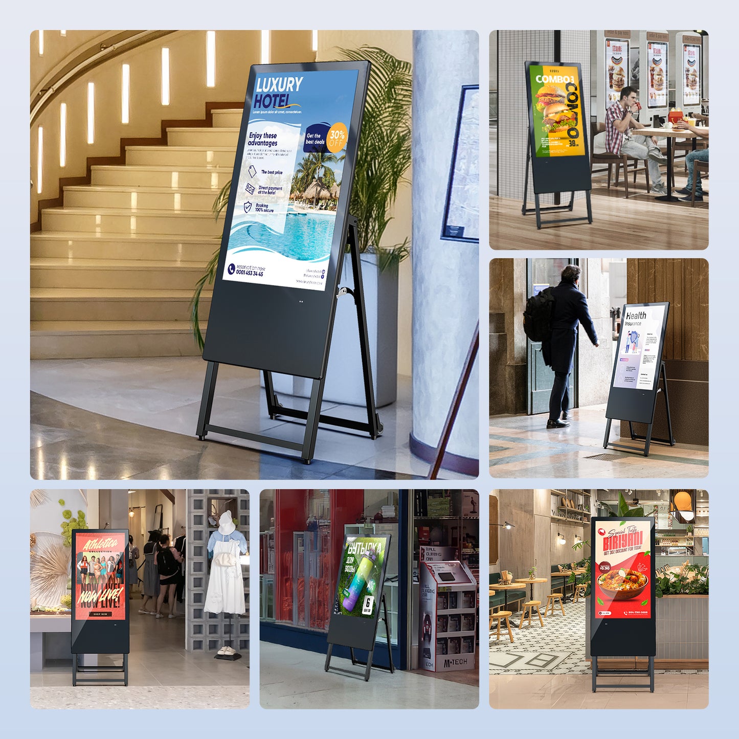 MWE Portable Semi Indoor LCD Screen