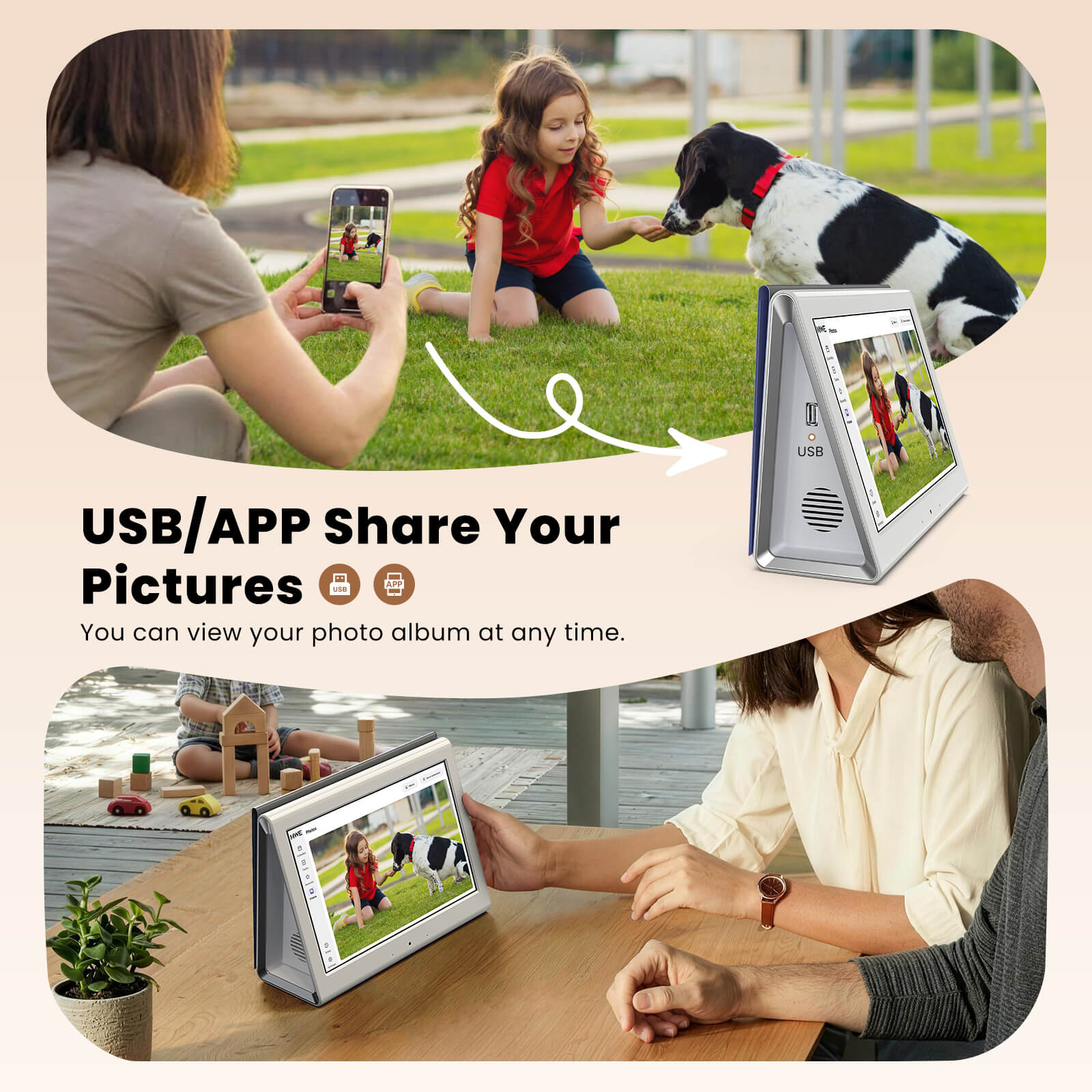 MWE 10.1" Smart Digital Calendar