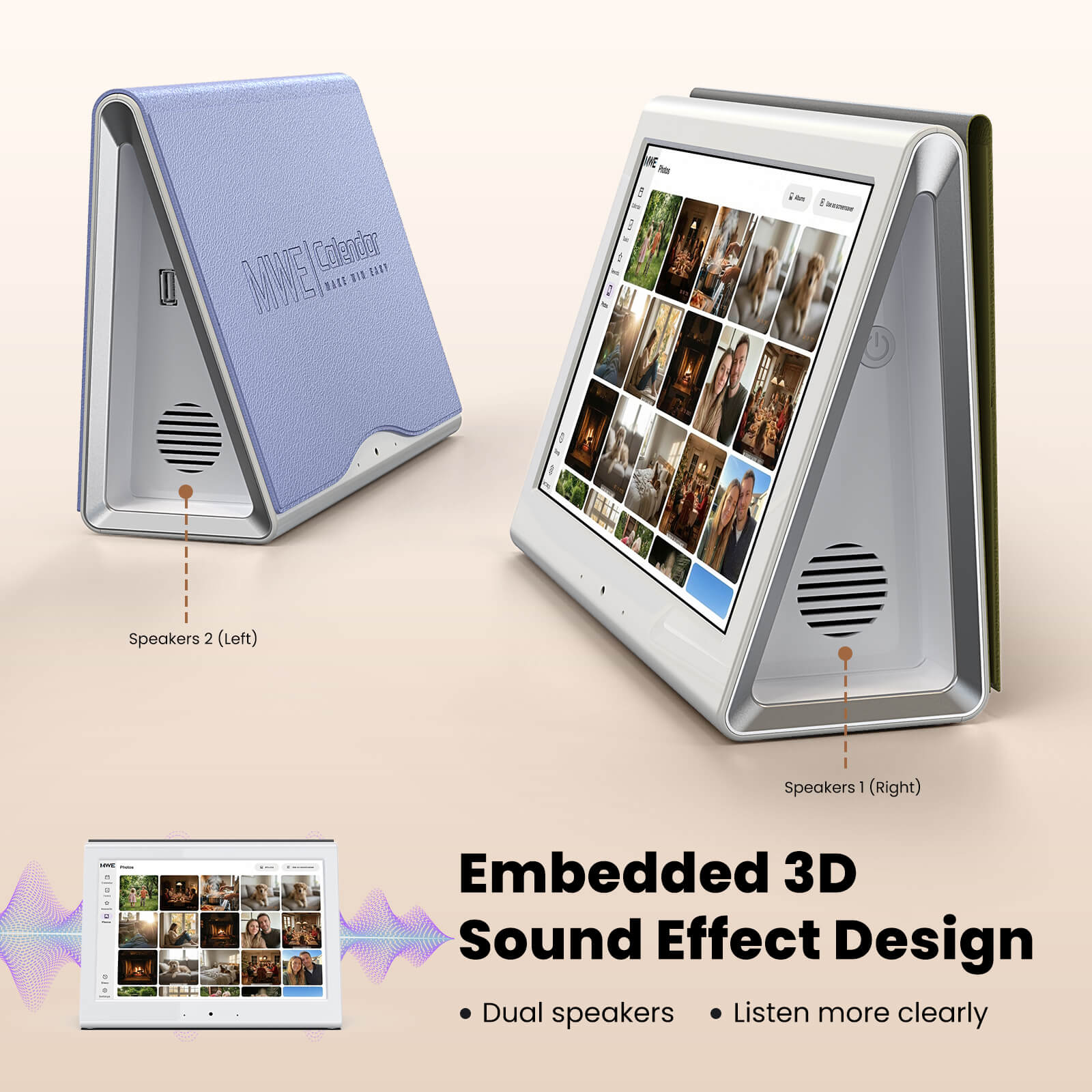 MWE 10.1" Smart Digital Calendar