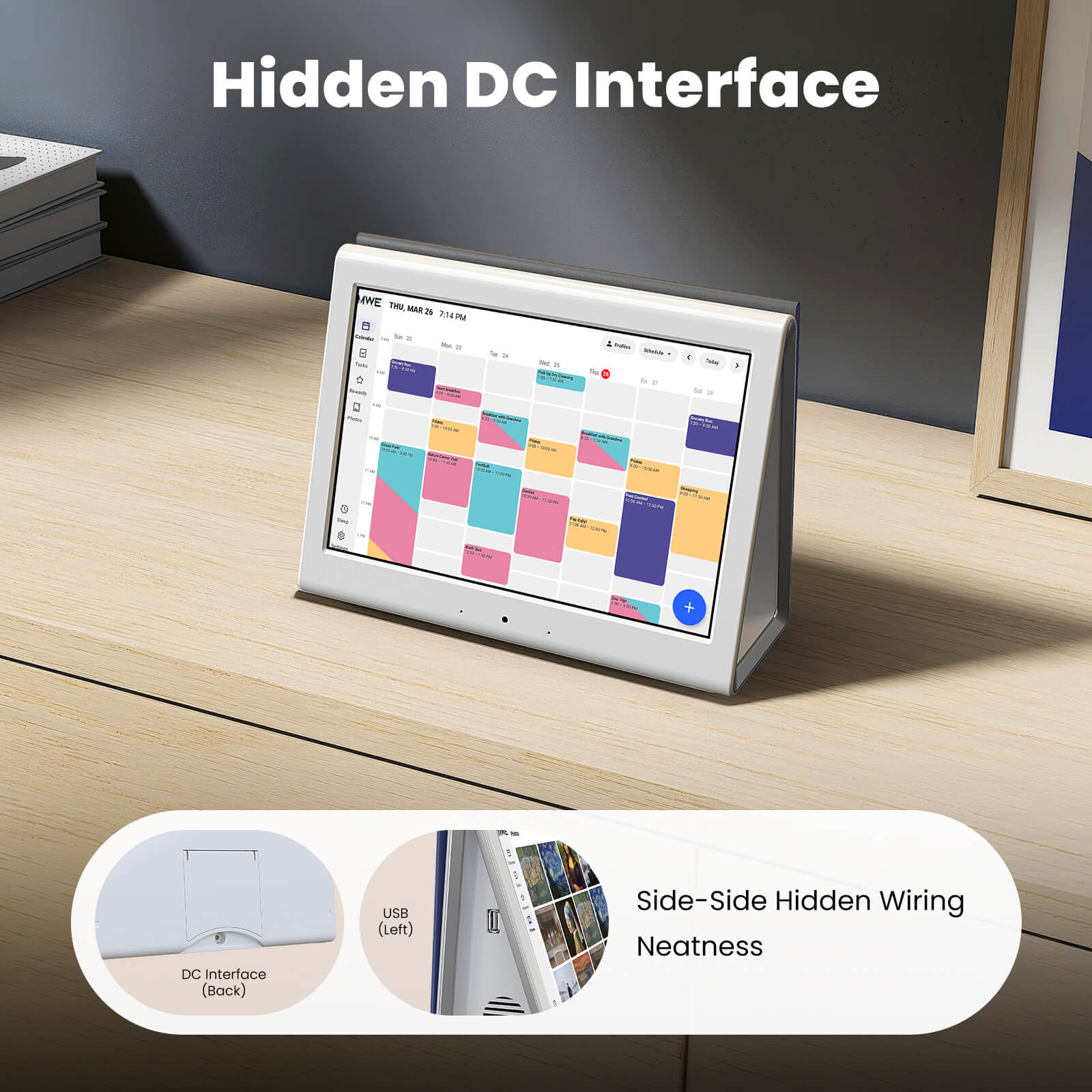 MWE 10.1" Smart Digital Calendar