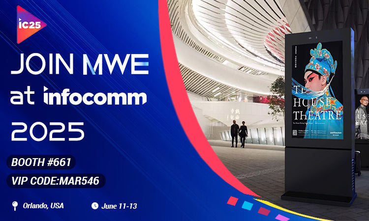 MWE at InfoComm 2025: Discover the Future of Interactive Display Technology
