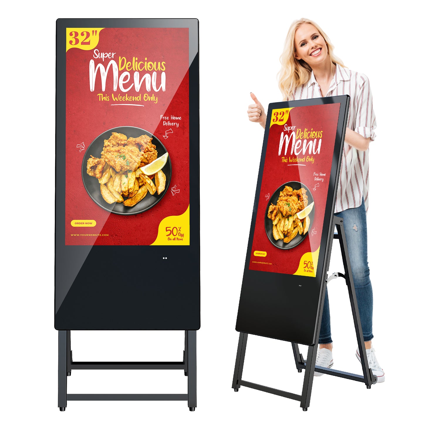 MWE Portable Semi Indoor LCD Screen