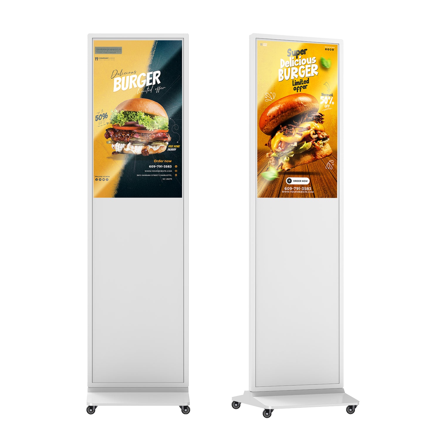 MWE Floor standing Digital Signage 32" - 65"