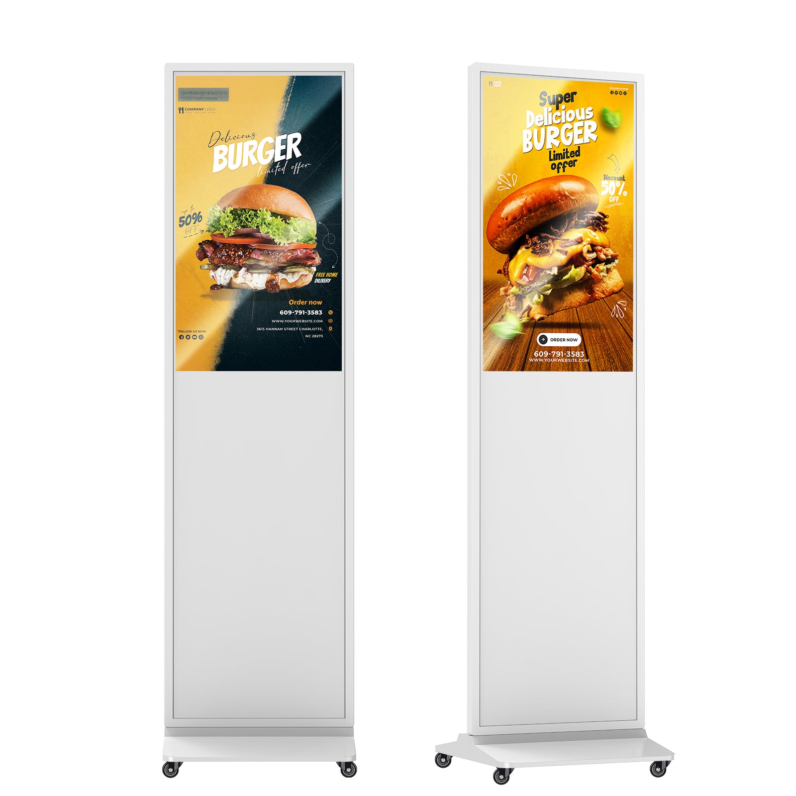 MWE Floor standing Digital Signage 32" - 65"