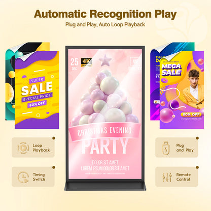 MWE Full Screen Digital Signage