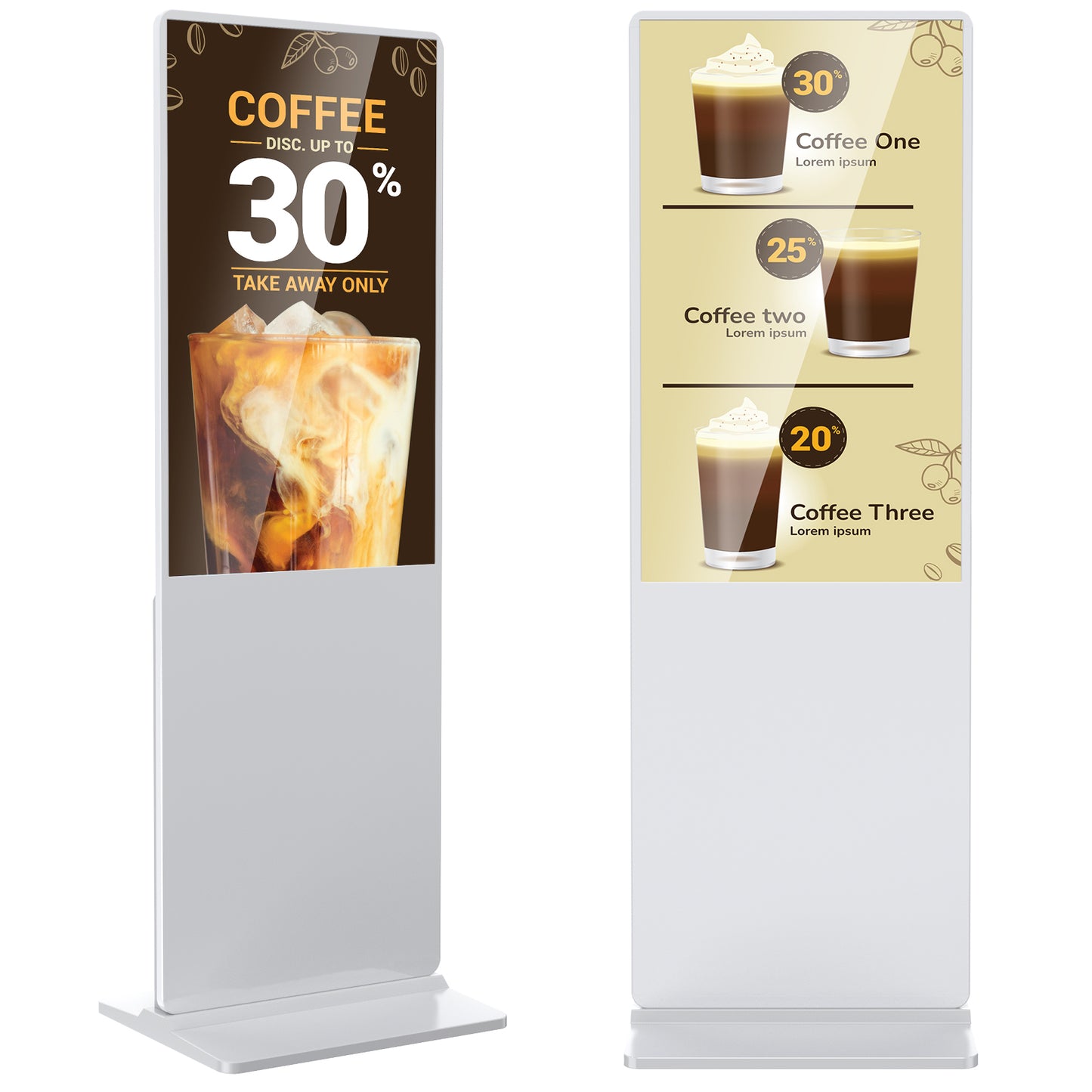 MWE Floor standing Digital Signage 32" - 65"