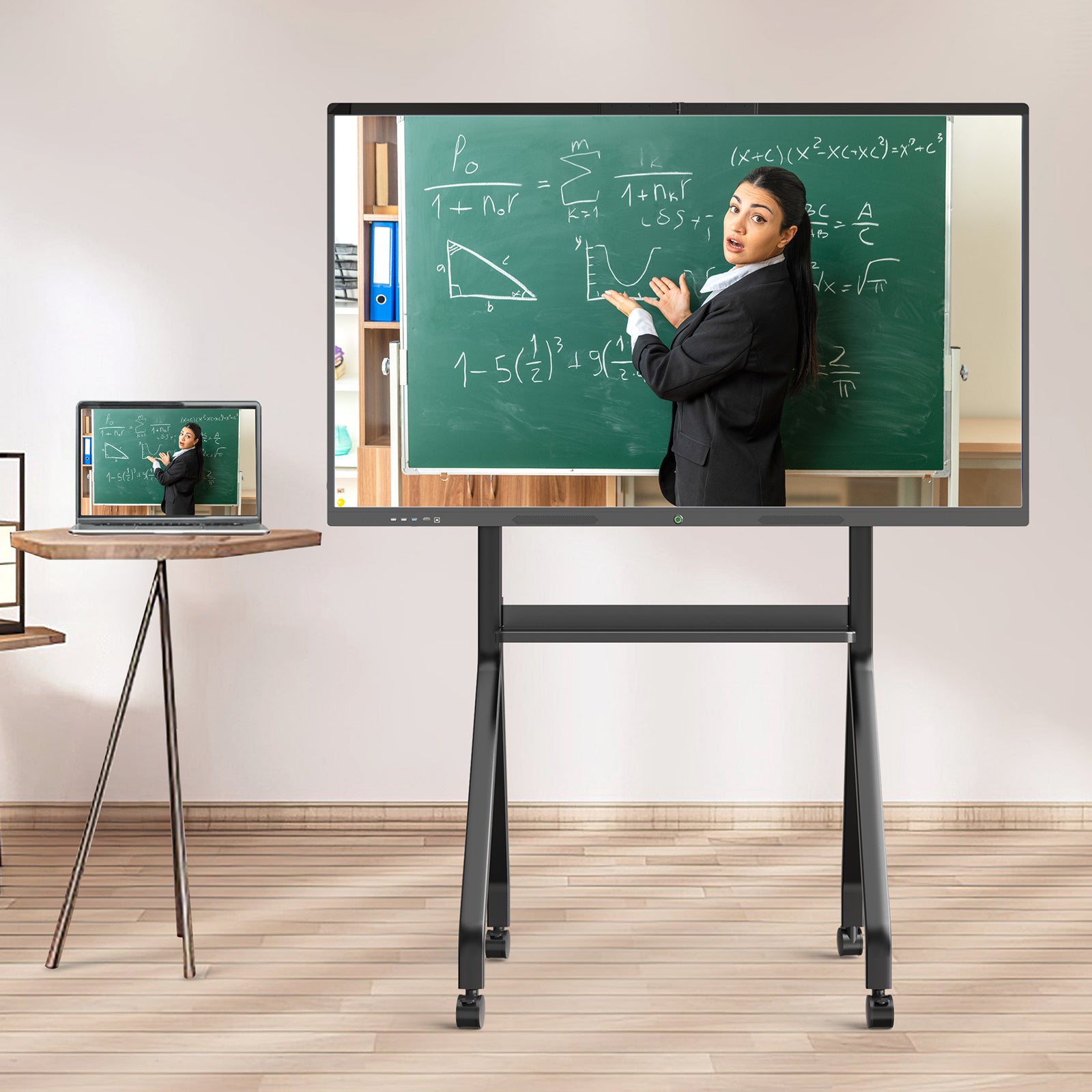 MWE 4K UHD Smart Interactive Touchscreen Whiteboard (55" - 85")