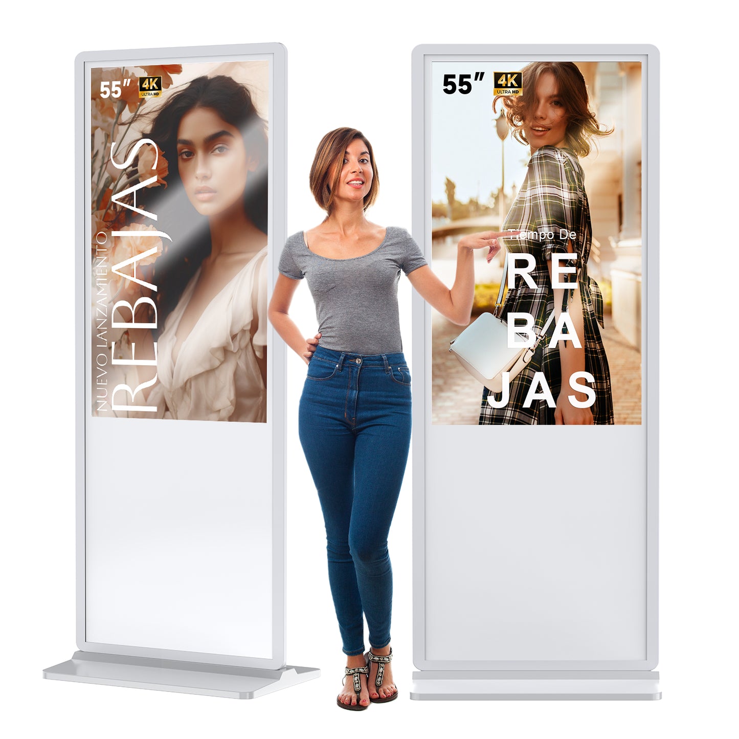 MWE Floor standing Digital Signage 32" - 65"