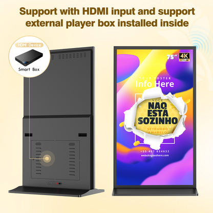 MWE Full Screen Digital Signage