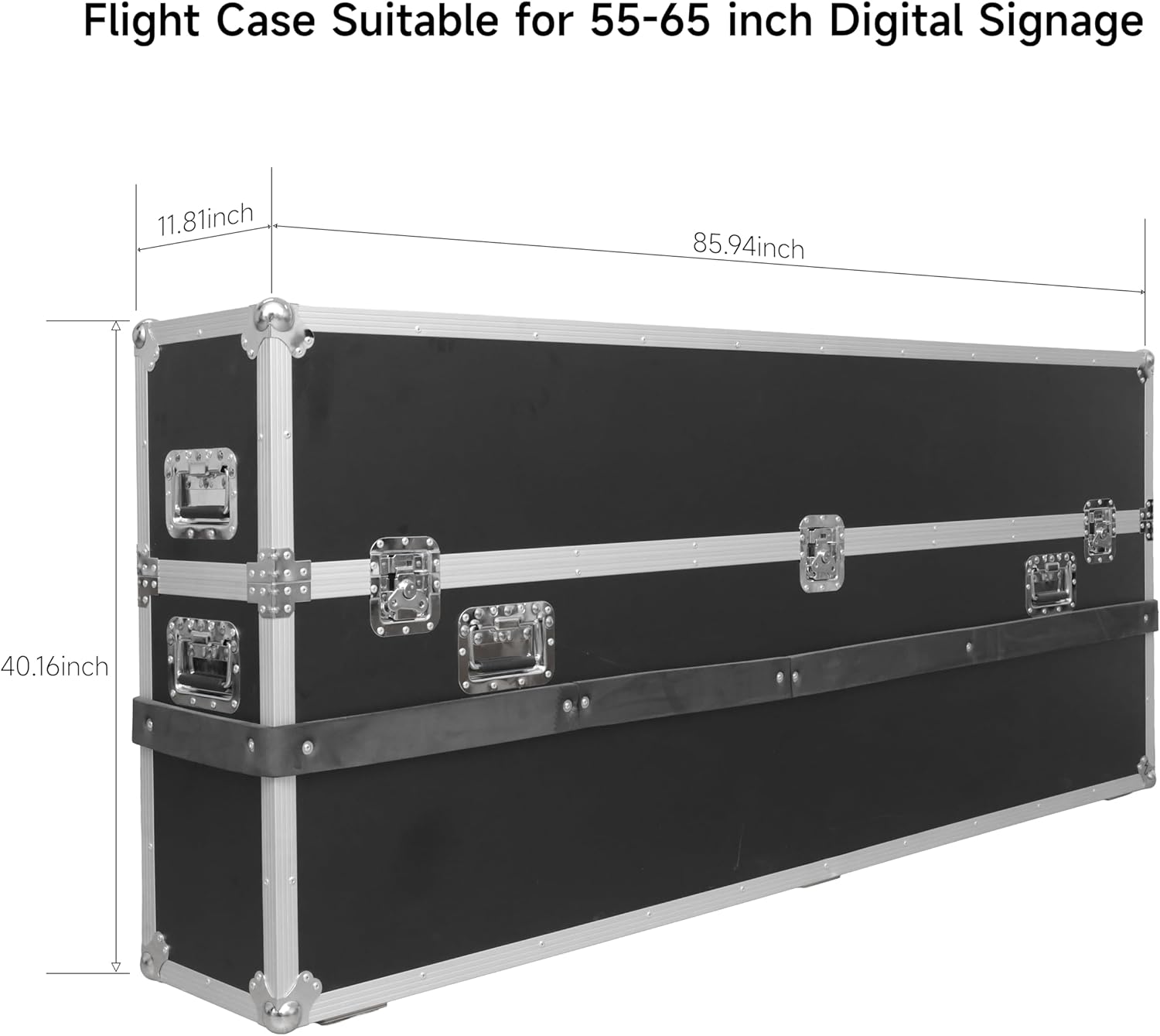 MWE Digital Signage Display Flight case