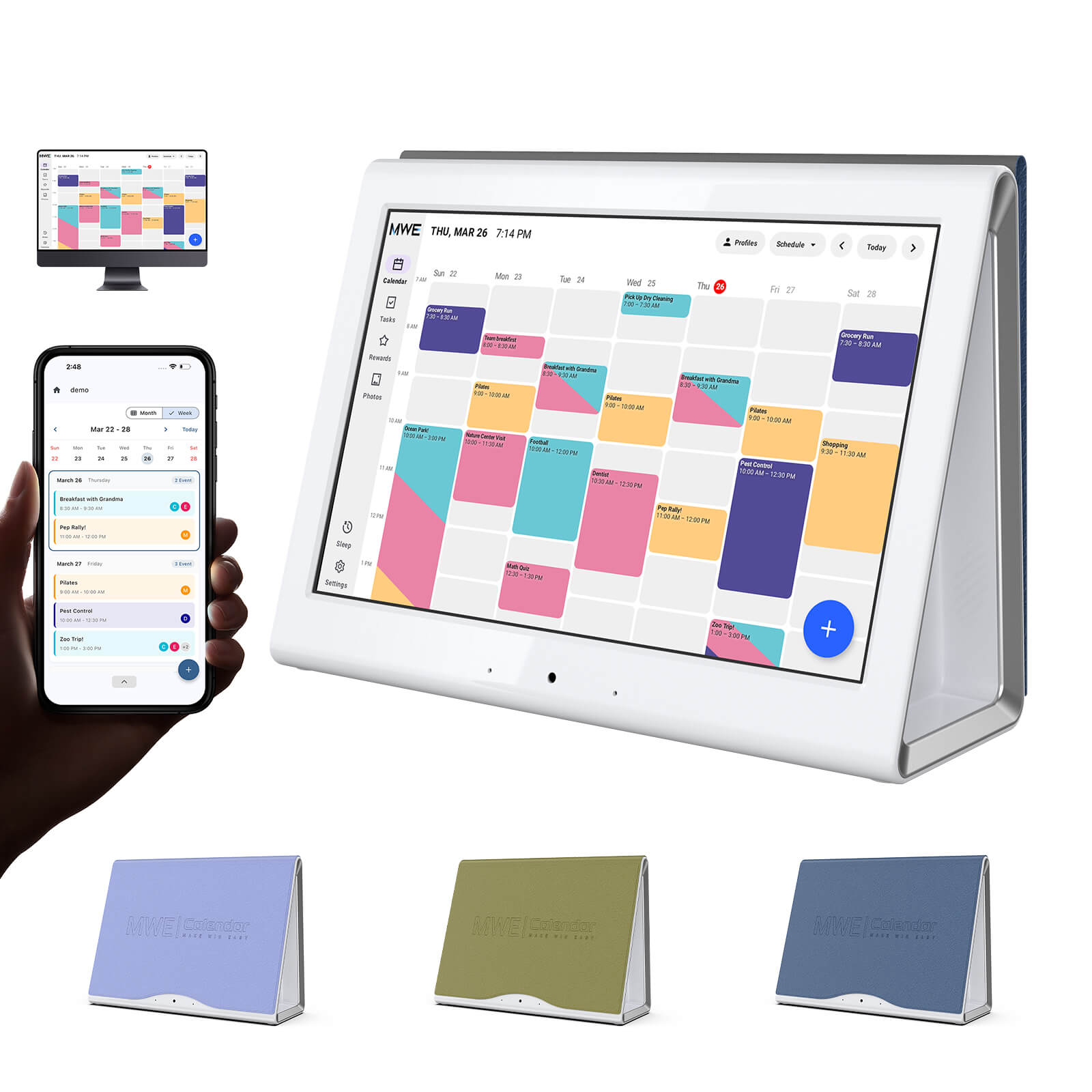 MWE 10.1" Smart Digital Calendar